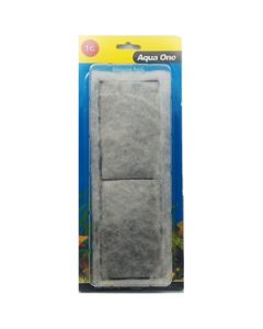 Aqua One Carbon Cartridge - 126/380/600 Aquarium (2pk) 1c