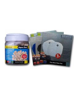 Aqua One Advance 1250 Complete Filter Media Service Kit