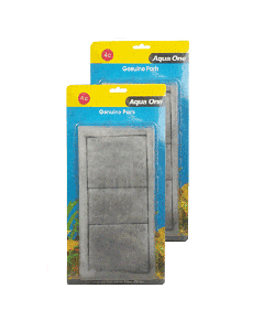 Aqua One 4c Carbon Filter Cartridge - Twin Pack