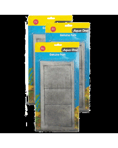 Aqua One 4c Carbon Filter Cartridge - Triple Pack