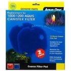 Aqua One Sponge Pad 15ppi - 1000/1200 Aquis (2pk) 39s