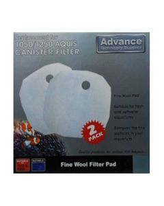 Aqua One Wool Pad - 1050/1250 Advance (2pk) 403w