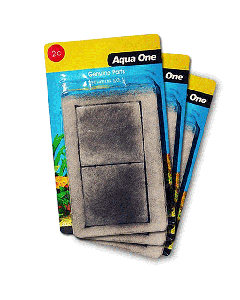Aqua One 2c Carbon Filter Cartridge - Triple Pack - six cartridges