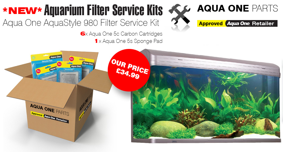 Aqua One AquaStyle 980 Filter Service Kit