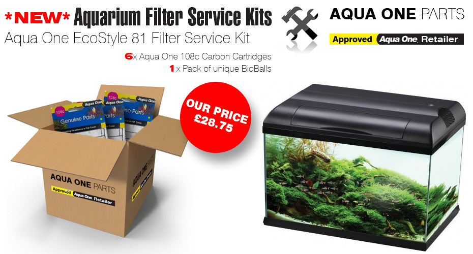 Aqua One Ecostyle 81 Filter Service Kit