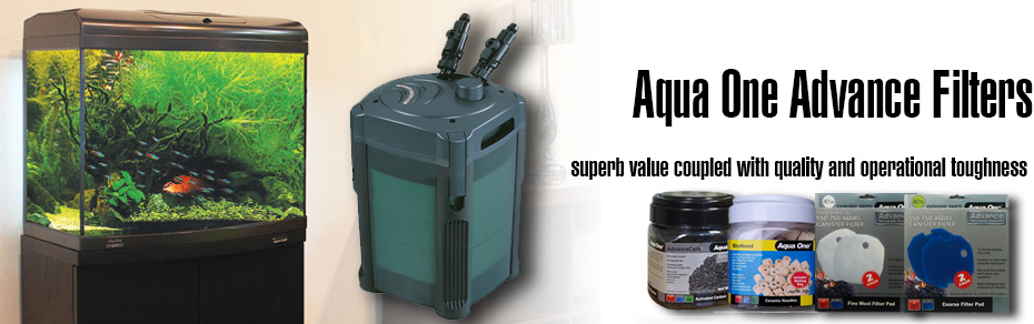 Aqua One Advance Filters Available from Aqua One Parts